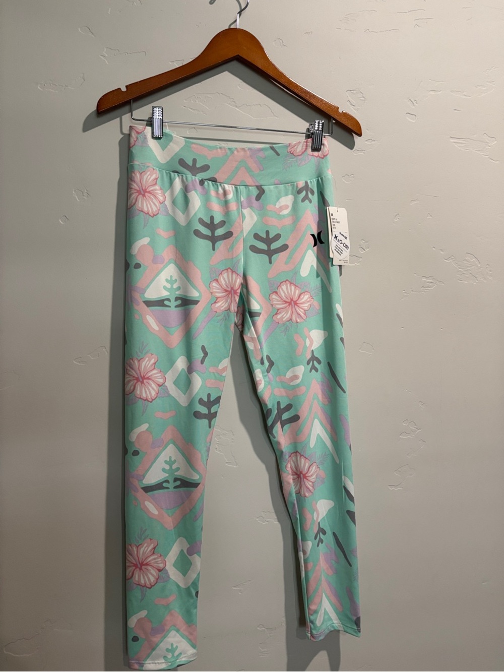 Hurley Girls 3 Pack Print Leggings size XL 13-15